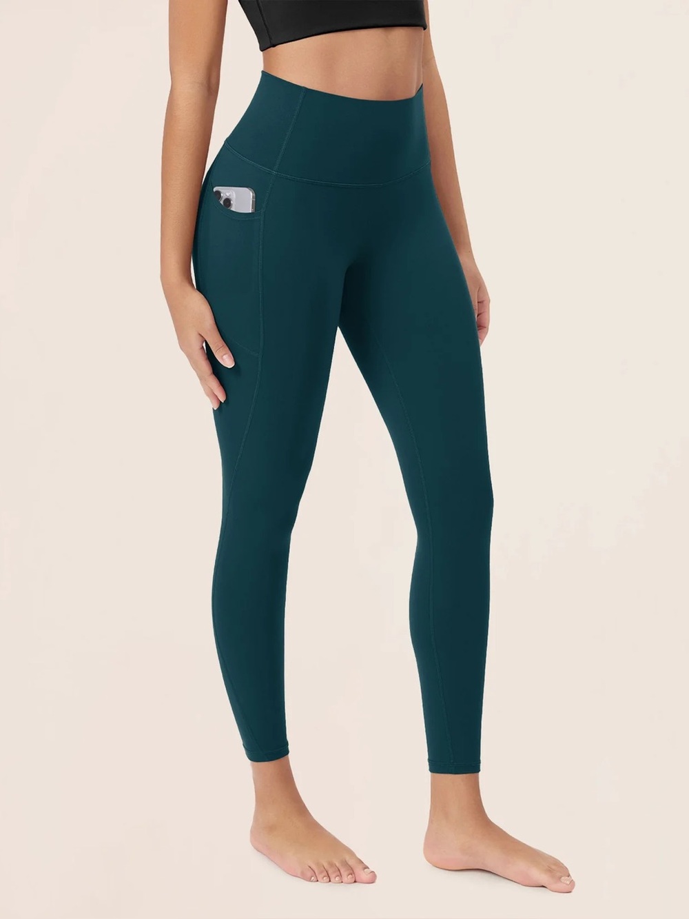Ododos Women’s High-Rise Performance Leggings Green